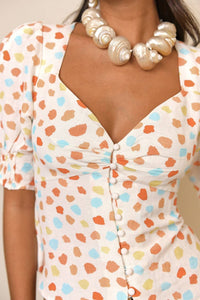 Rixo - Palma Top - blouses - clothing - linen - blend