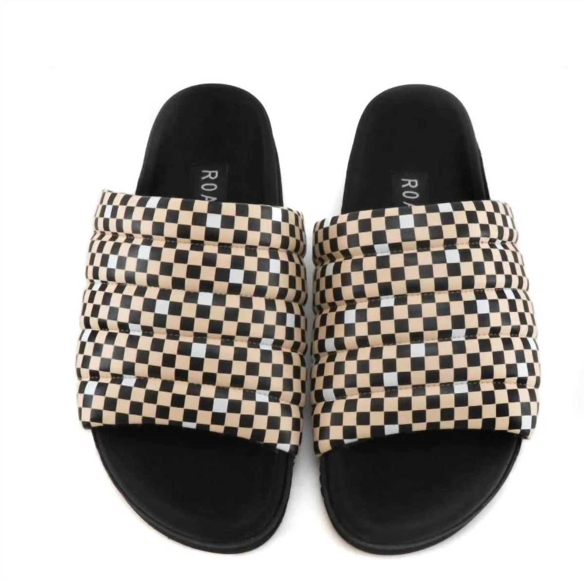 Roam - Women's Checker Pillar Slides