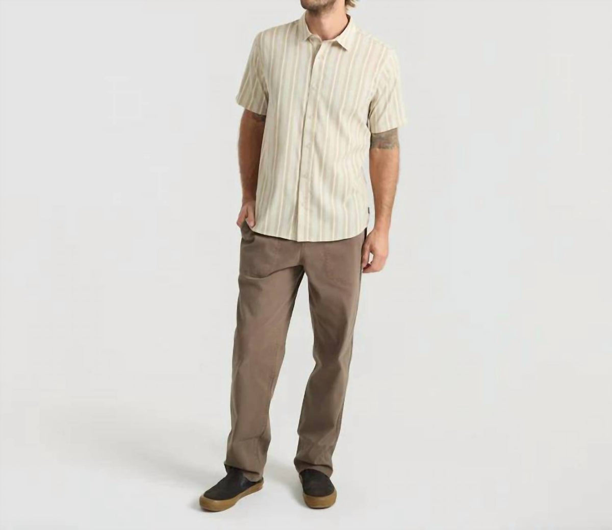 Roark - Bless Up Short Sleeve Button Down Shirt