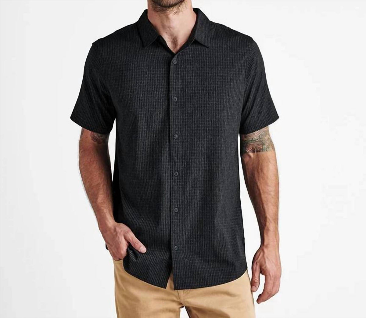 Roark - Bless Up Short Sleeve Button Down Shirt