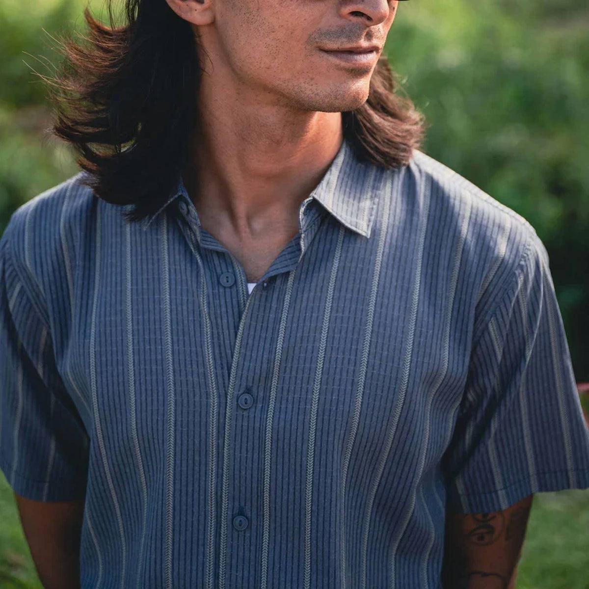 Roark - Bless Up Short Sleeve Button Down Shirt