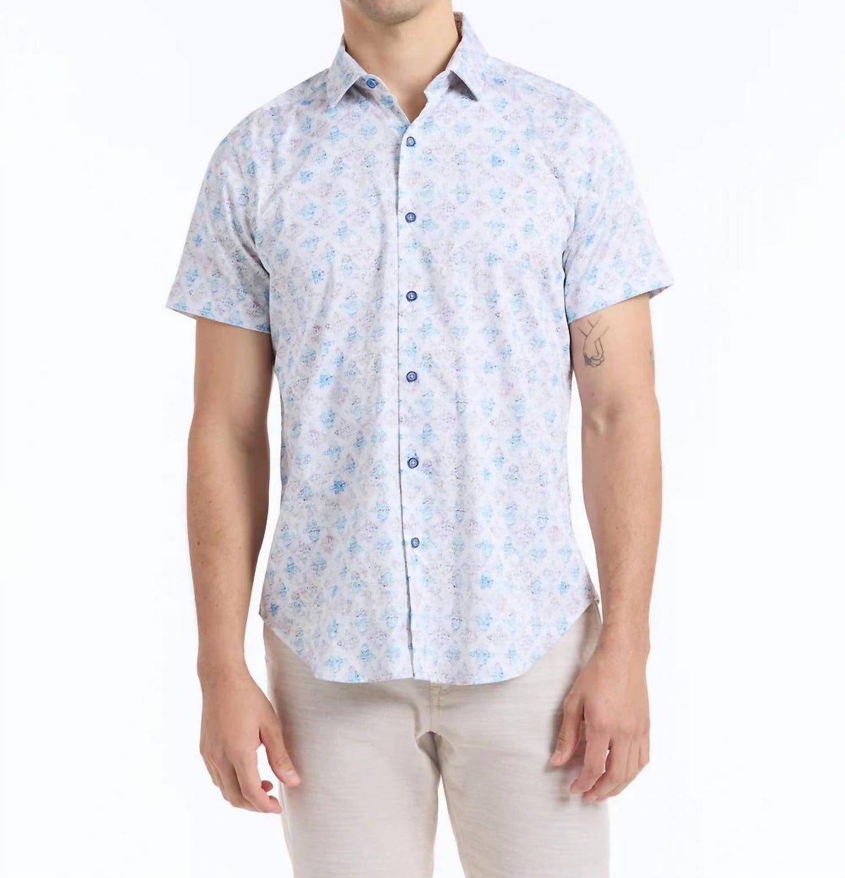 Robert Graham - Greatorex Short Sleeve Button Down Shirt