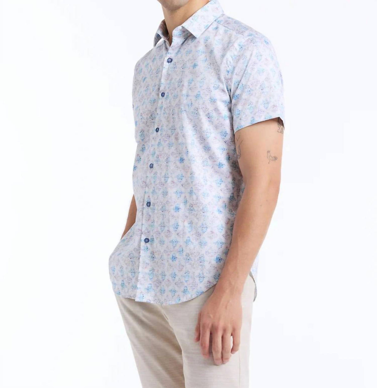 Robert Graham - Greatorex Short Sleeve Button Down Shirt