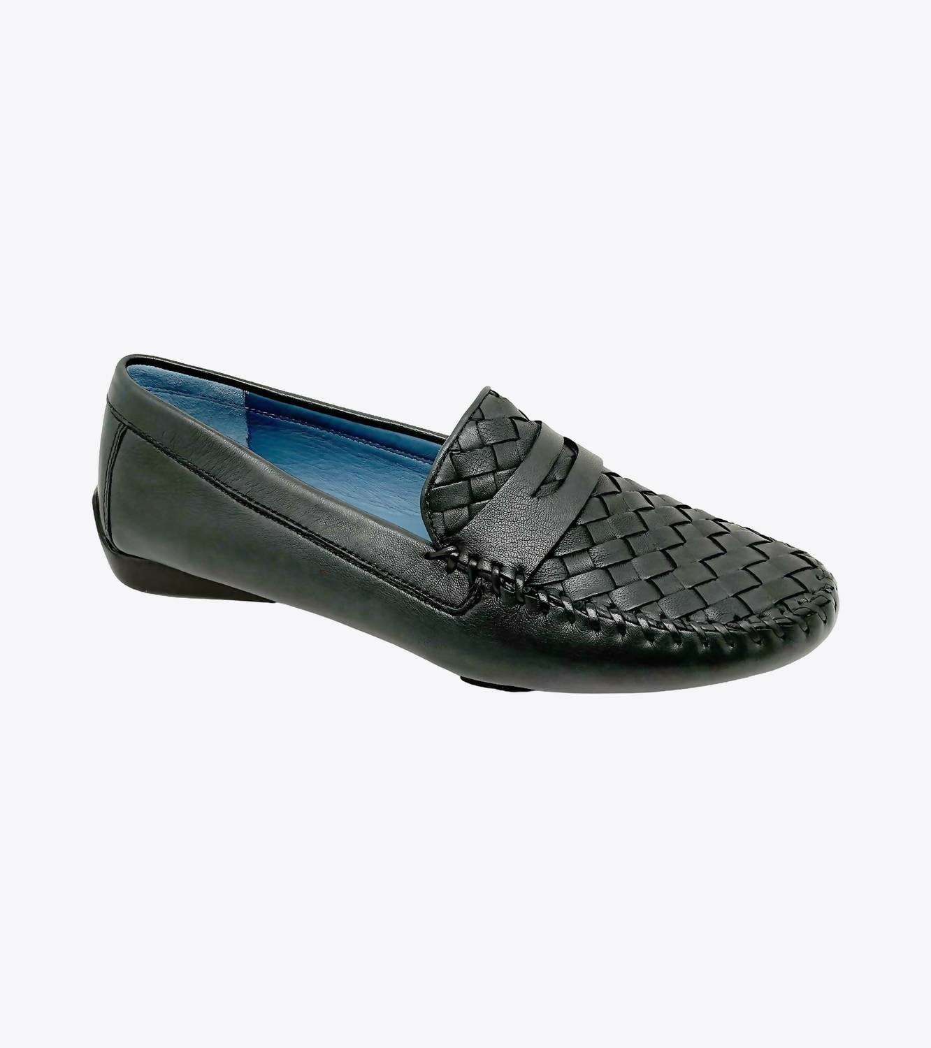 Robert Zur - PETRA NAVY - blue - flats - leather
