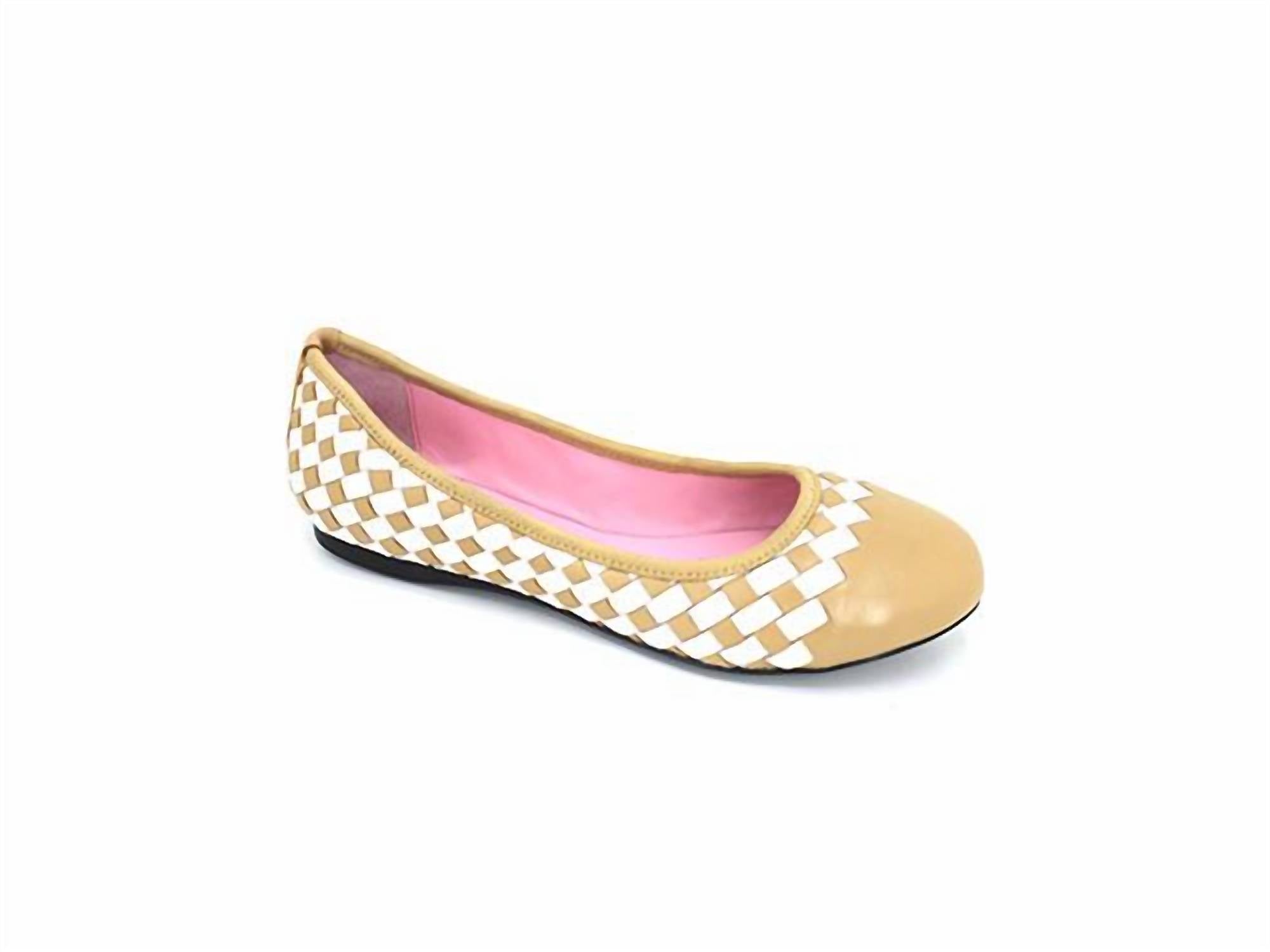 Robert Zur - Women's Mattie Ballet Flats - beige - flats - loafers