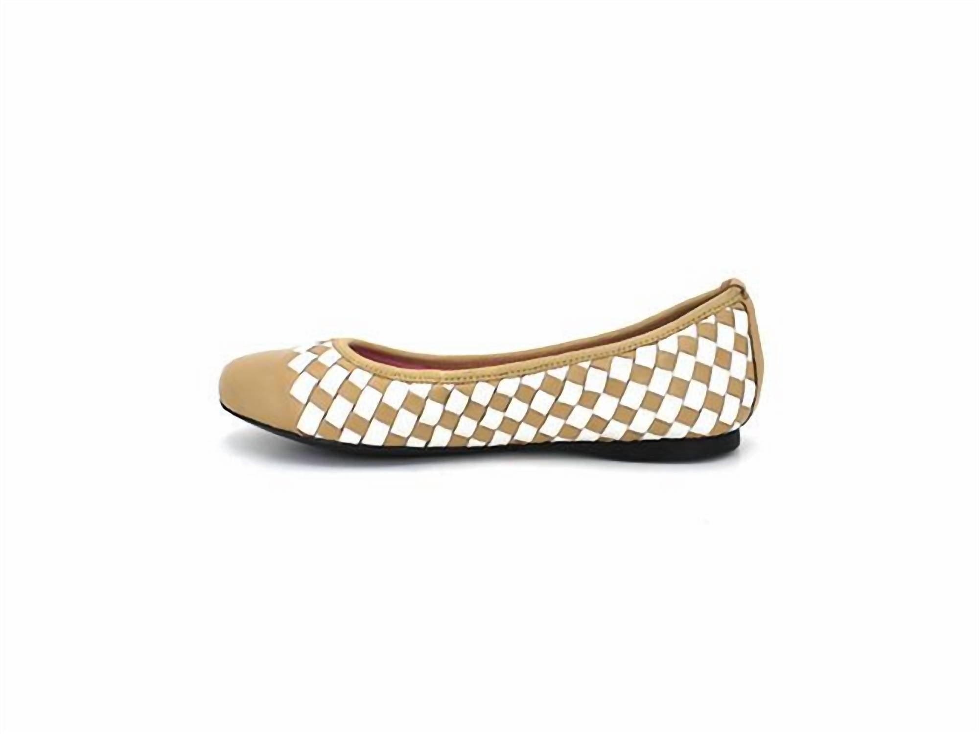 Robert Zur - Women's Mattie Ballet Flats - beige - flats - loafers