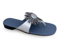 Robert Zur - Women's Sunflower Thong Sandals - sandals - shoes - silver