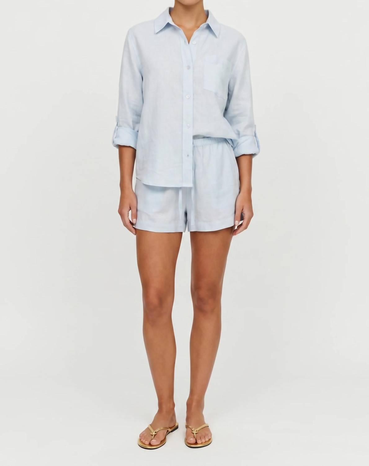 Robertson + Rodeo - Daylight Linen Drawstring Short