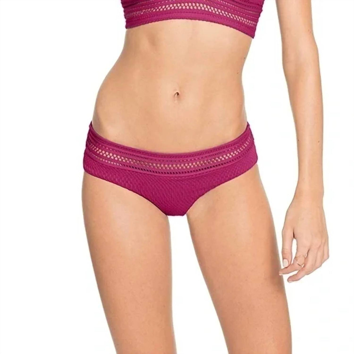 Robin Piccone - PERLA CROCHET BANDED BOTTOM