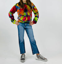 Rock Candy - Girl's Tie Dye Sweatshirt - clothing - hoodies - kids