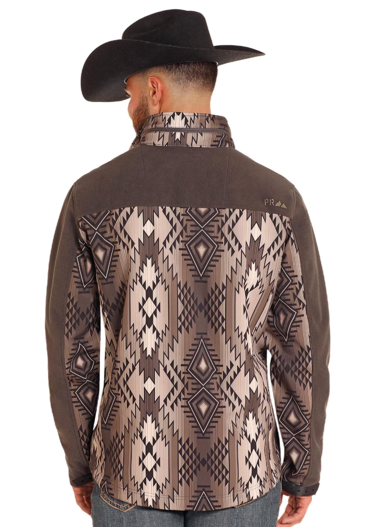Rock & Roll Denim - Aztec Printed Softshell Jacket
