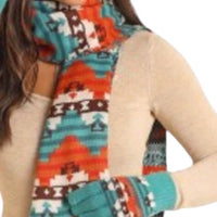 Rock & Roll Denim - Aztec Scarf Set