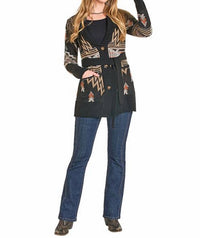Rock & Roll Denim - Aztec Sweater Cardigan