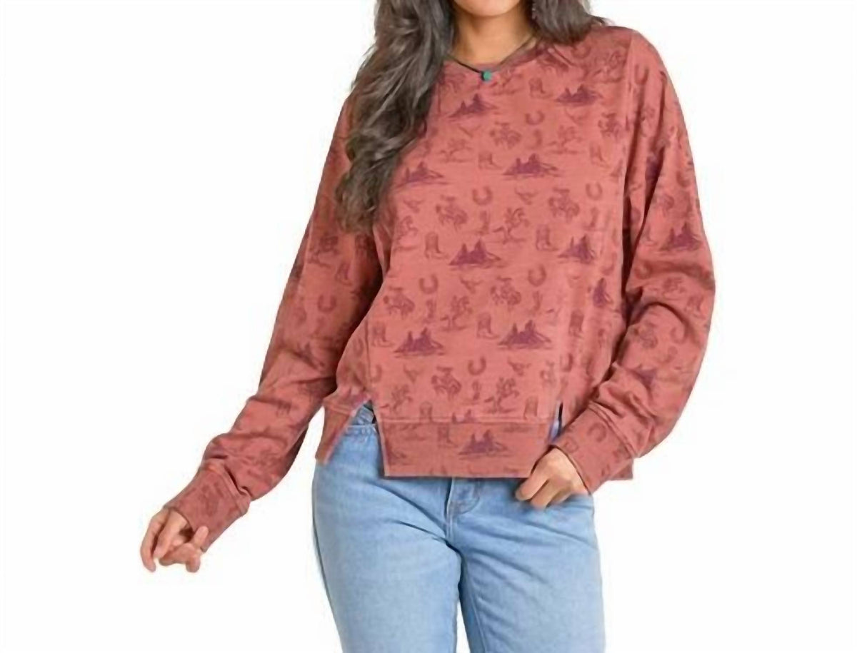 Rock & Roll Denim - Conversational Pullover Sweatshirt