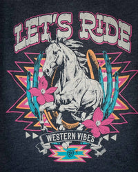 Rock & Roll Denim - Distressed Graphic Tee