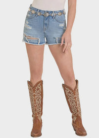 Rock & Roll Denim - Distressed Shorts