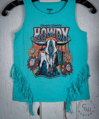 Rock & Roll Denim - Fringe Graphic Tee