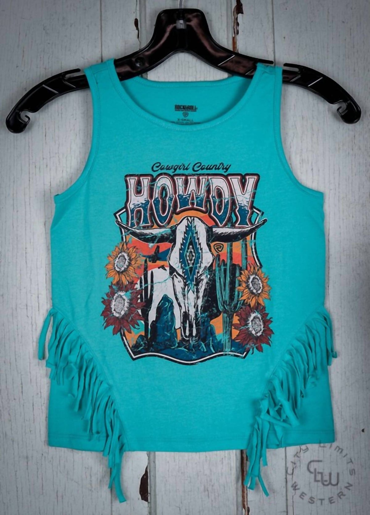 Rock & Roll Denim - Fringe Graphic Tee