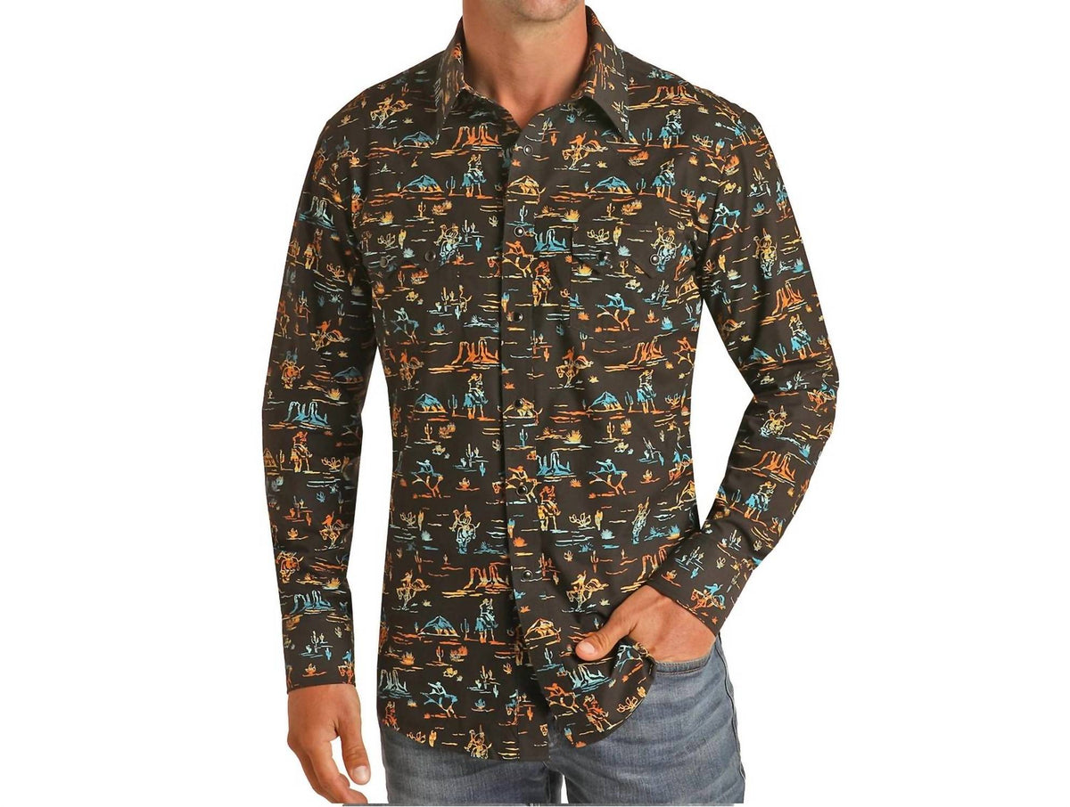 Rock & Roll Denim - Western Snap Shirt