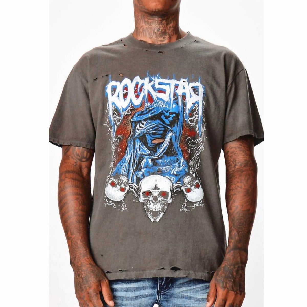 Rockstar Original - Ozzy Oversized Graphic T Shirt