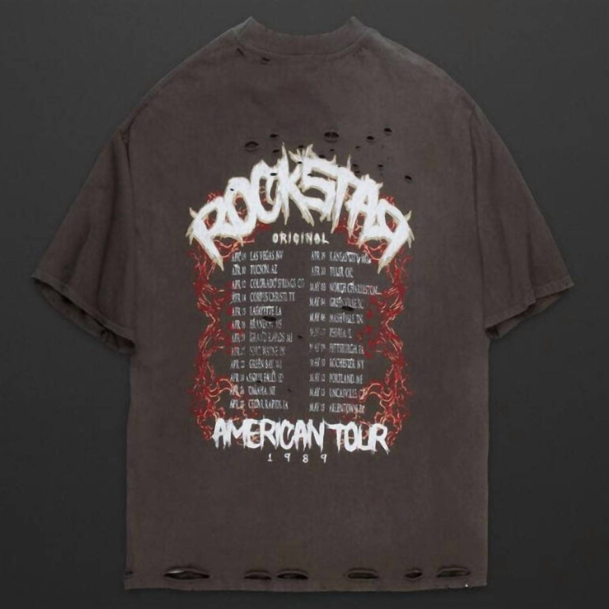 Rockstar Original - Ozzy Oversized Graphic T Shirt