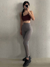 Rockstar Peach - Fishnet Leggings