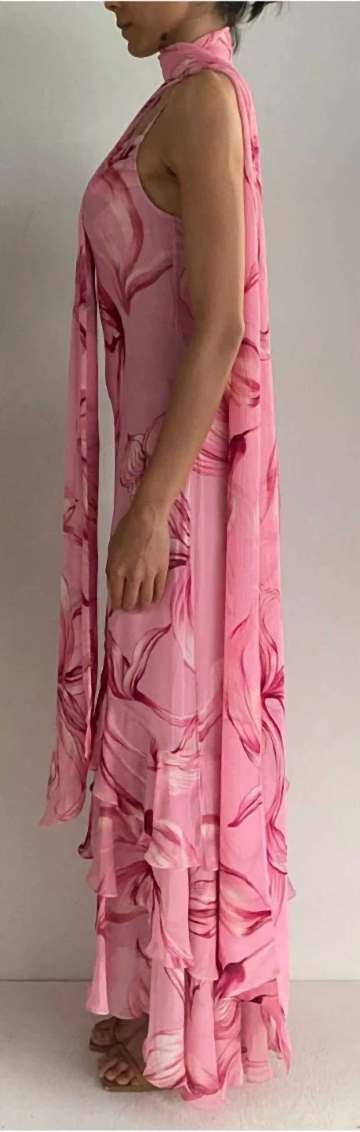 Rococo Sand - Cowl Maxi Dress