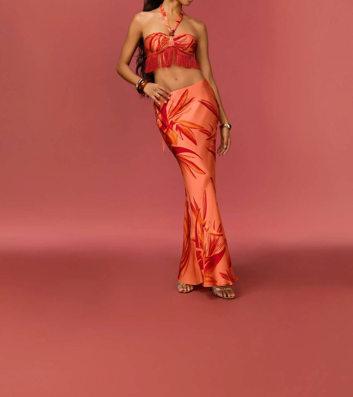 Rococo Sand - Rene Fringe Top