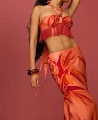 Rococo Sand - Rene Fringe Top