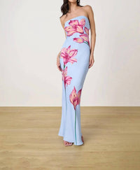 Rococo Sand - Strapless Maxi Dress