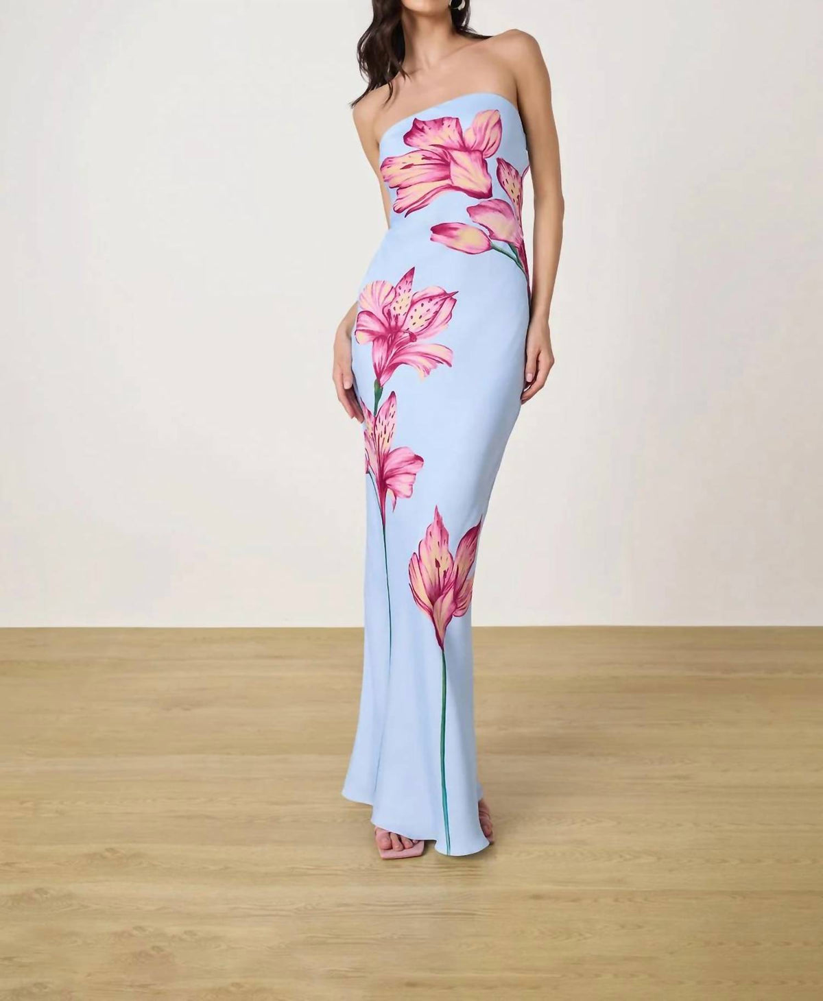 Rococo Sand - Strapless Maxi Dress