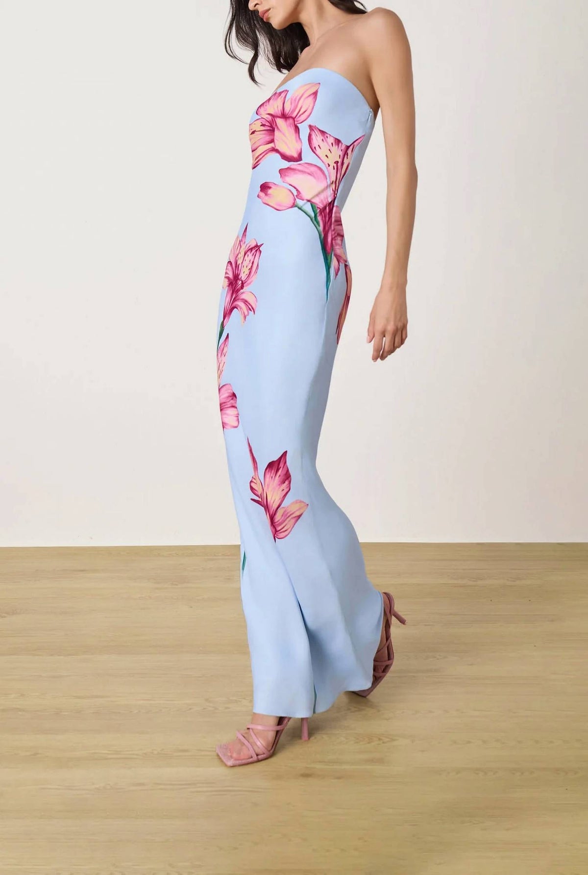 Rococo Sand - Strapless Maxi Dress