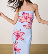 Rococo Sand - Strapless Maxi Dress