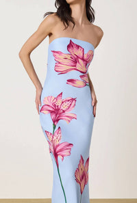 Rococo Sand - Strapless Maxi Dress