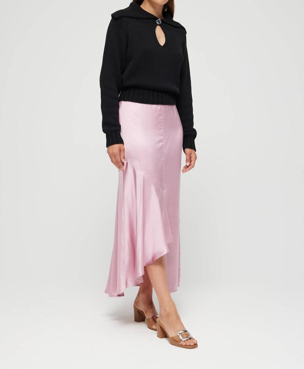 Rohe - Asymmetrical Satin Skirt