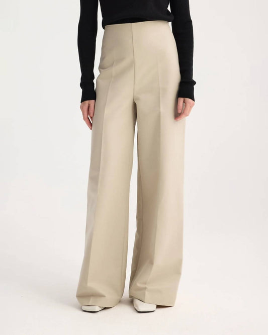 Rohe - Palazzo - leg Trousers - beige - clothing - pants