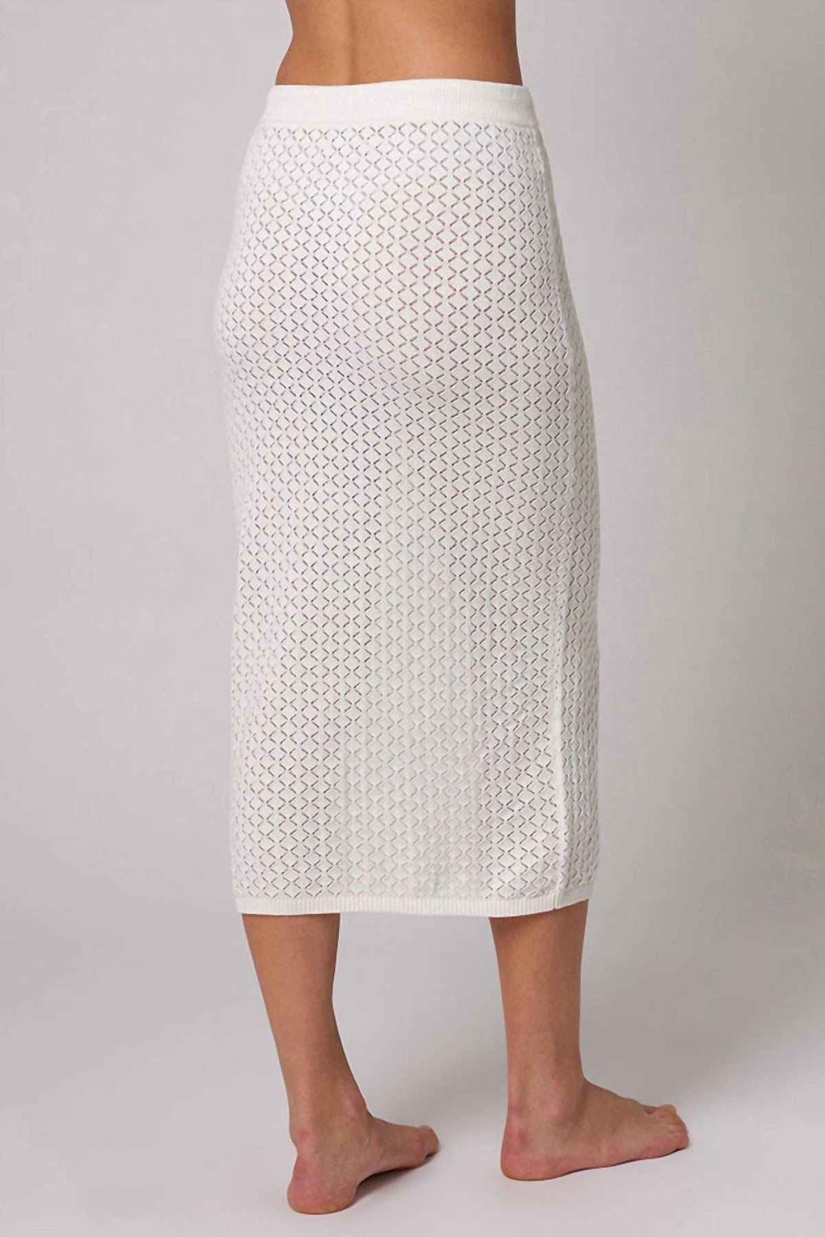 Rolla'S - Diamond Knit Slip Midi Skirt