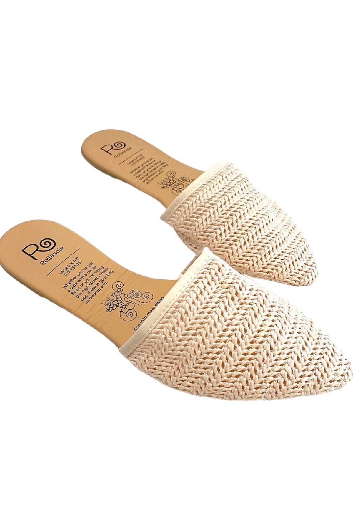 Rollasole - Women's Crochet Mules
