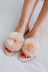 Rollasole - Women's Pom Pom Slippers