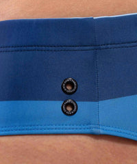 Ron Dorff - Swim Briefs Big Stripes - blue - clothing - men