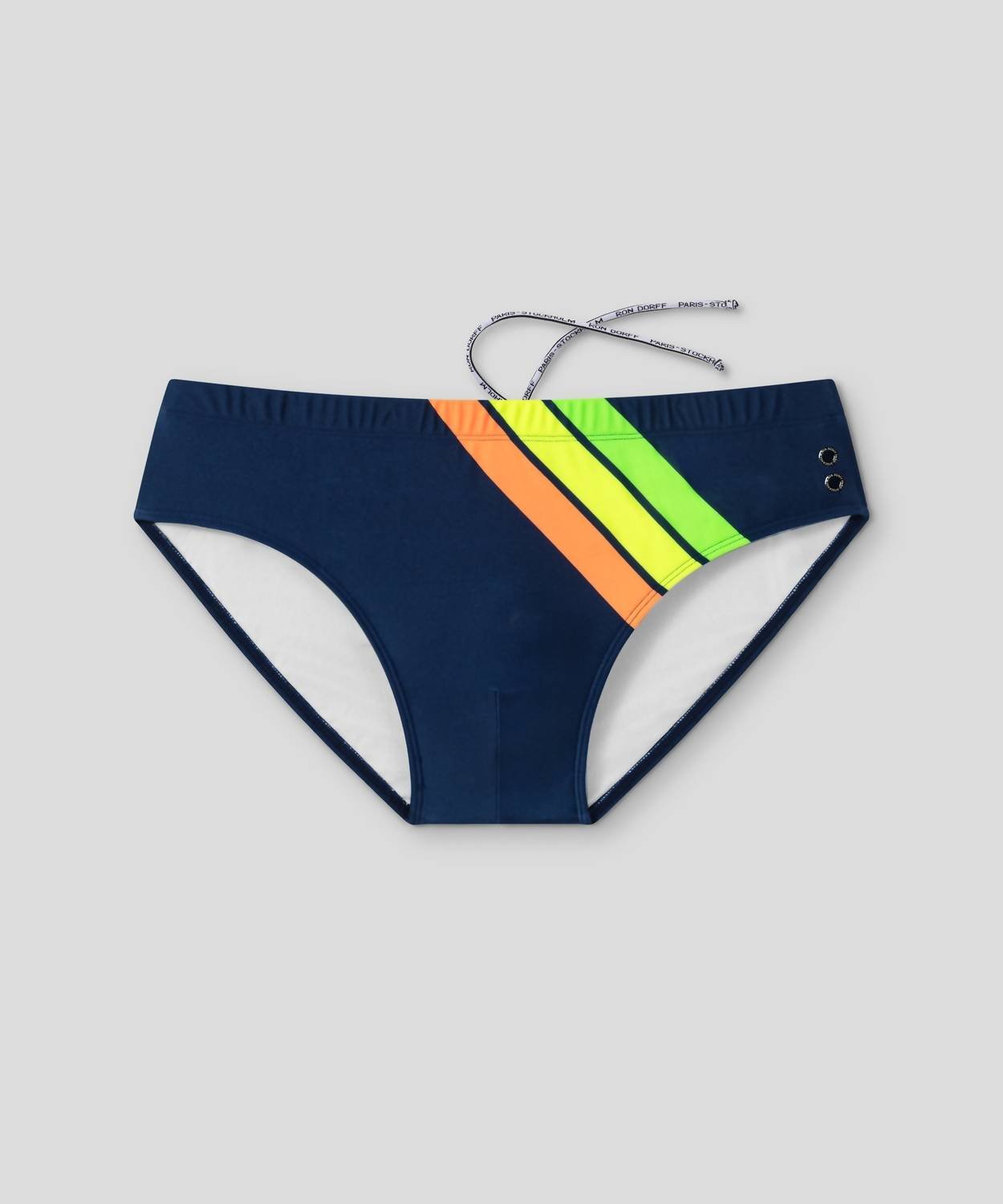 Ron Dorff - Swim Briefs Neon Stripes - blue - clothing - men