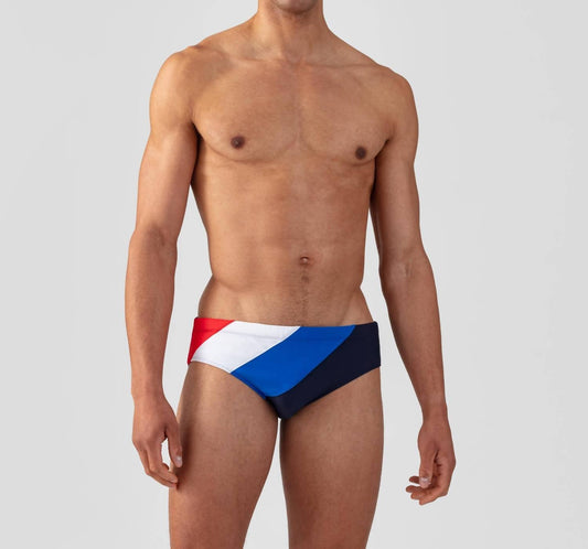 Ron Dorff - Swim Briefs Panelled - blue - clothing - men