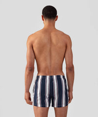 Ron Dorff - Vertical Swim Shorts - blue - board - shorts - clothing