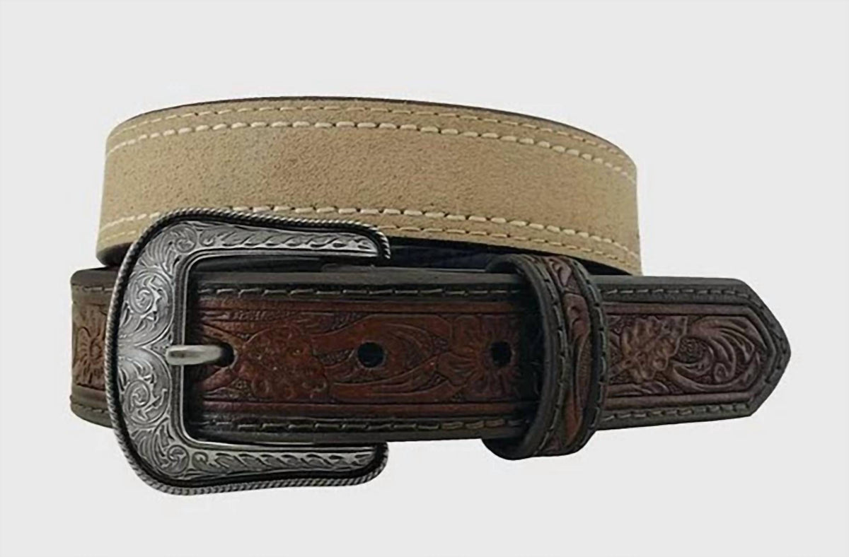 Roper - Boys Roughout Leather Belt
