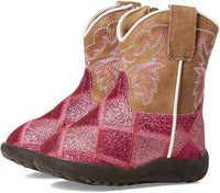 Roper - Girls Cowbabies Glitter Blocks Boots