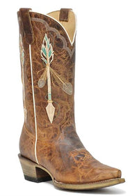 Roper - Women's Arrow Feather Western Boot