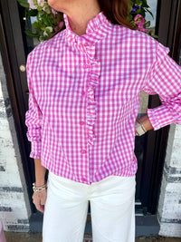 Rosa Clothing - Gingham Top