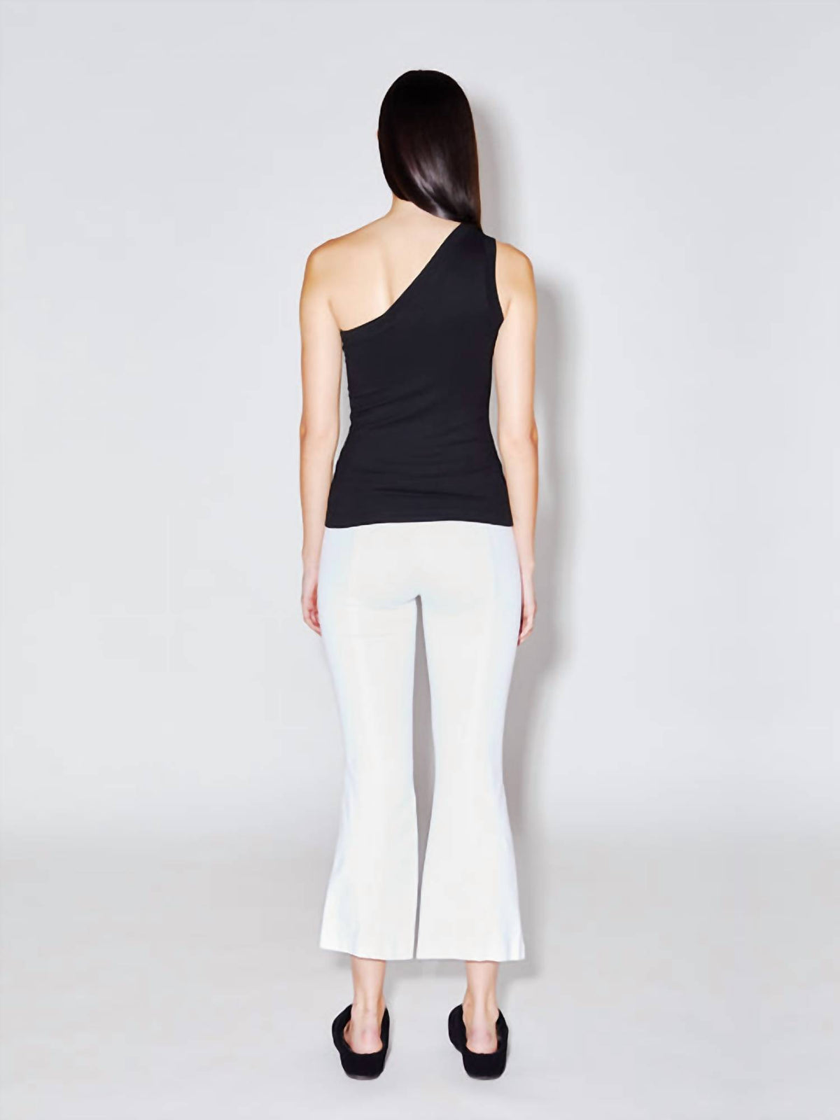 Rosetta Getty - Pull on Cropped Flare Pants