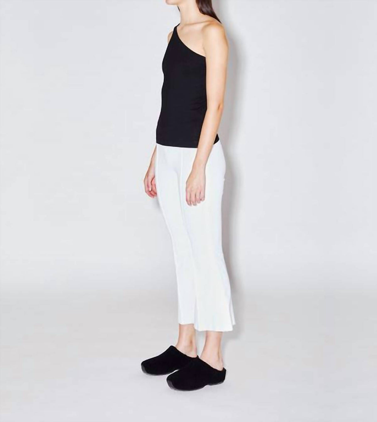 Rosetta Getty - Pull on Cropped Flare Pants