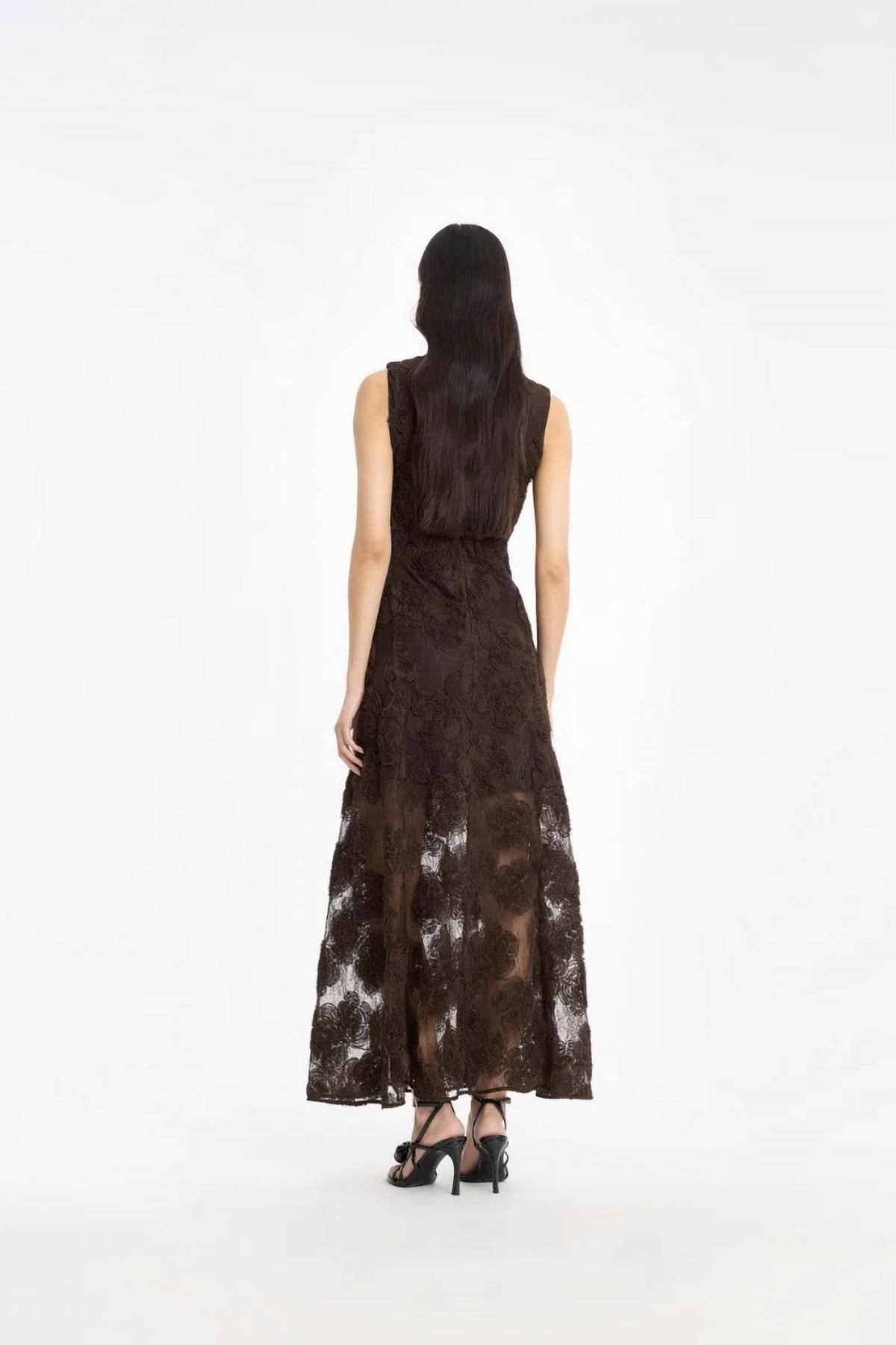 Rotate - 3D Flower Maxi Dress